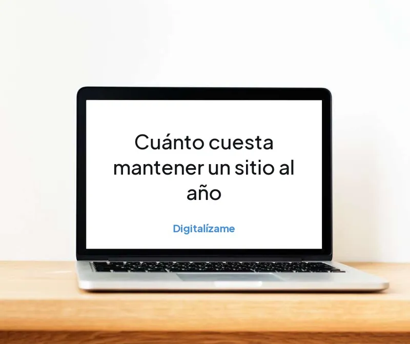 Portada del artículo Cuánto cuesta mantener un sitio al año