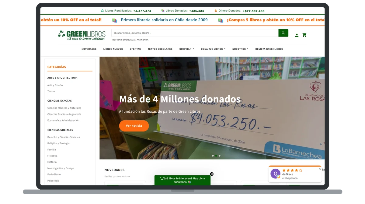 Green Libros: Lectura Solidaria