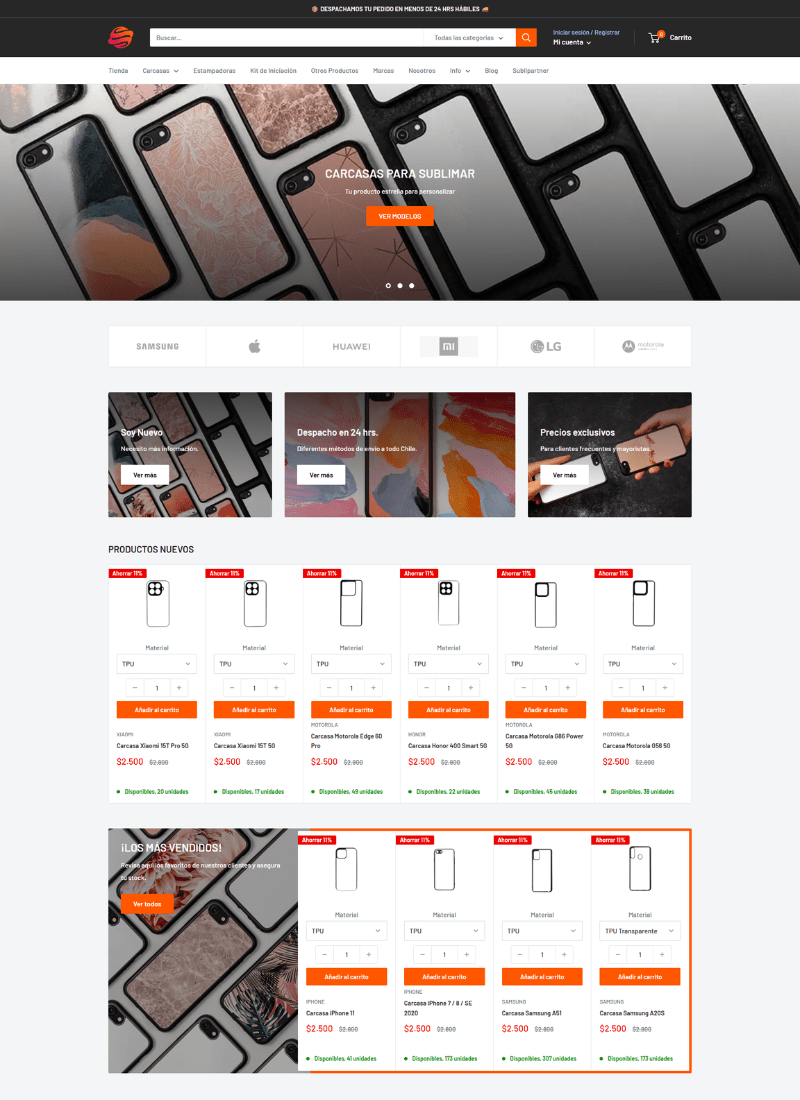 Sublicase ecommerce Shopify